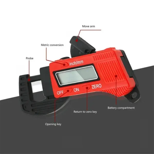 2024 Hot Sale⚡Electronic Thickness Gauge - Image 4